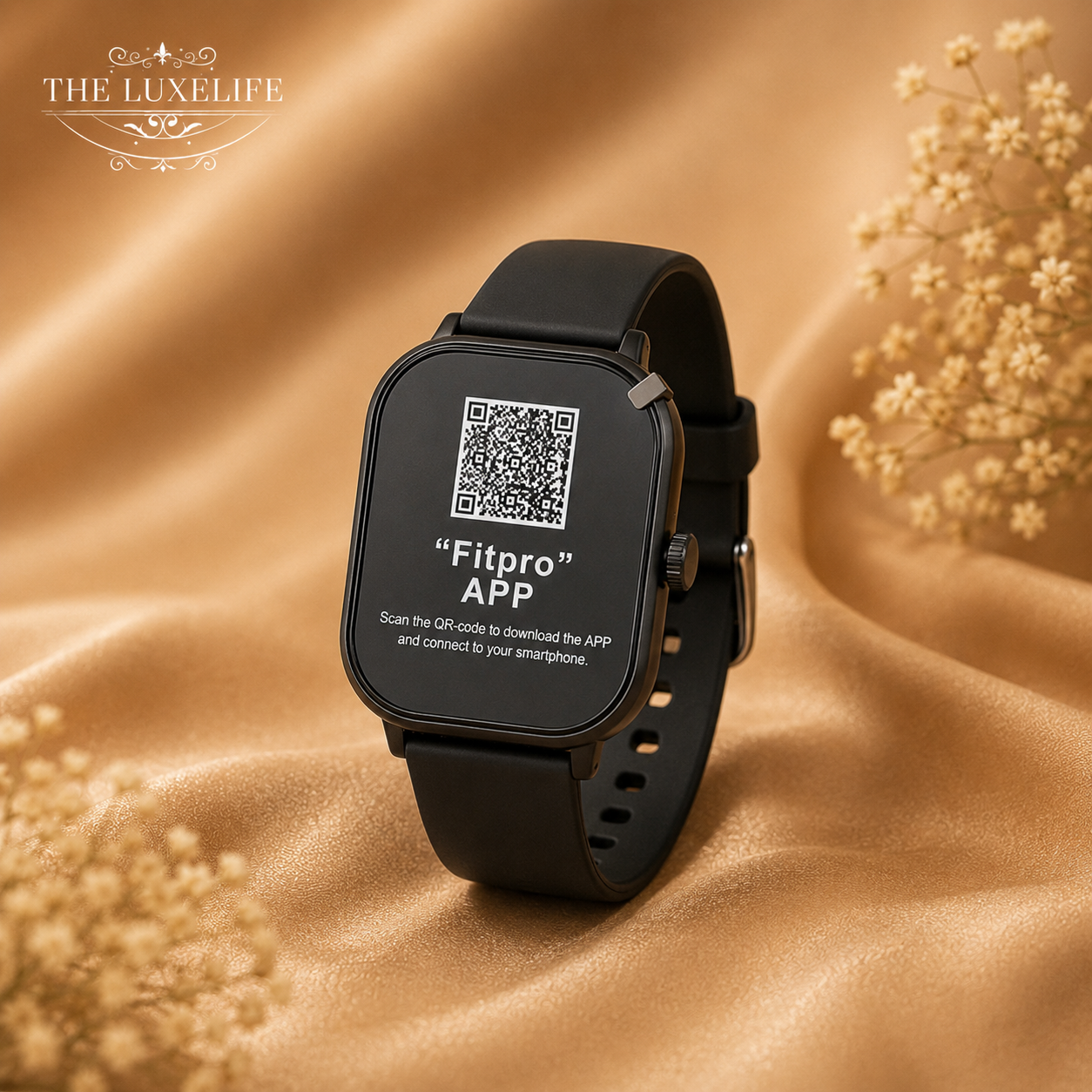 Smart Fitness Watch with Health Tracking & Sports Modes