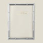 Bamboo design Photo frame - silver